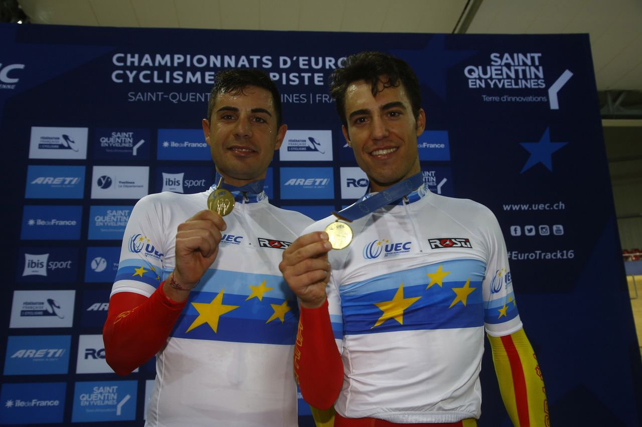 Sebastian Mora and Albert Torres are the new men's Madison champions