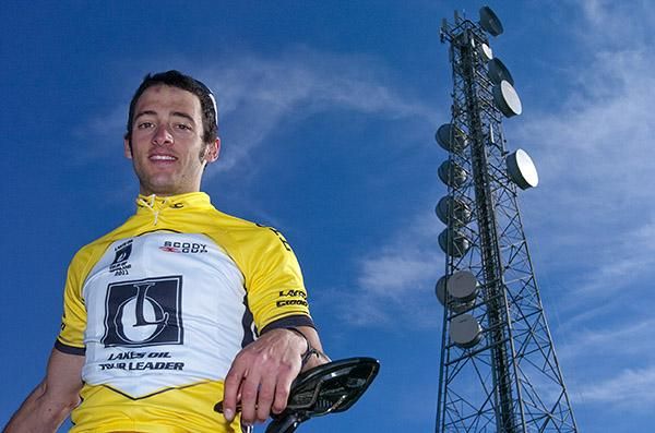 Twenty-two-year-old Nathan Haas (Genesys Wealth Advisers) remains in the tour lead with two stages left.