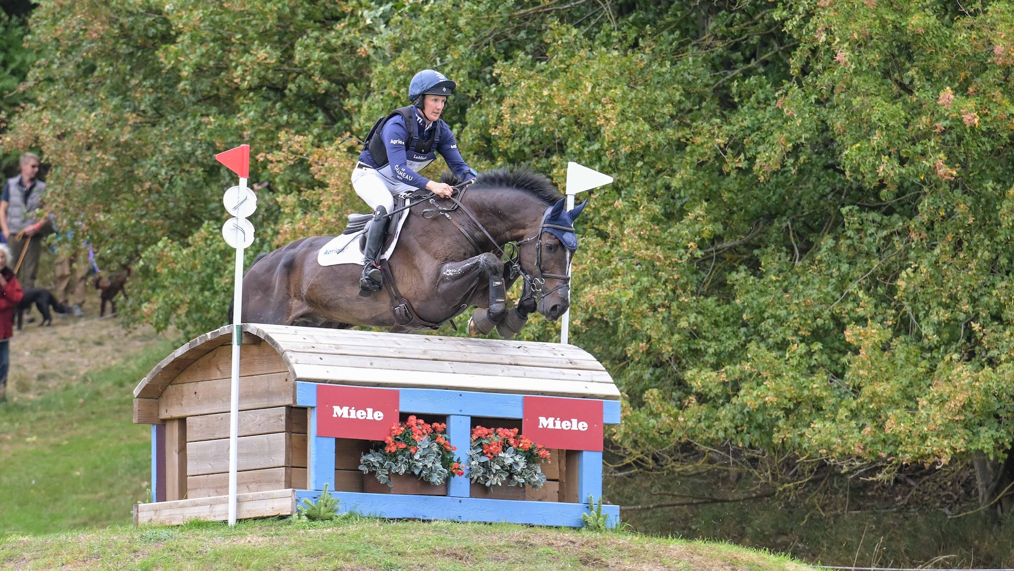 Tom McEwen (GBR) riding The Fieldmaster in CCI4*- L during the cross country phase of the Agria Blenheim Palace International Horse Trials 16-20th September 2026