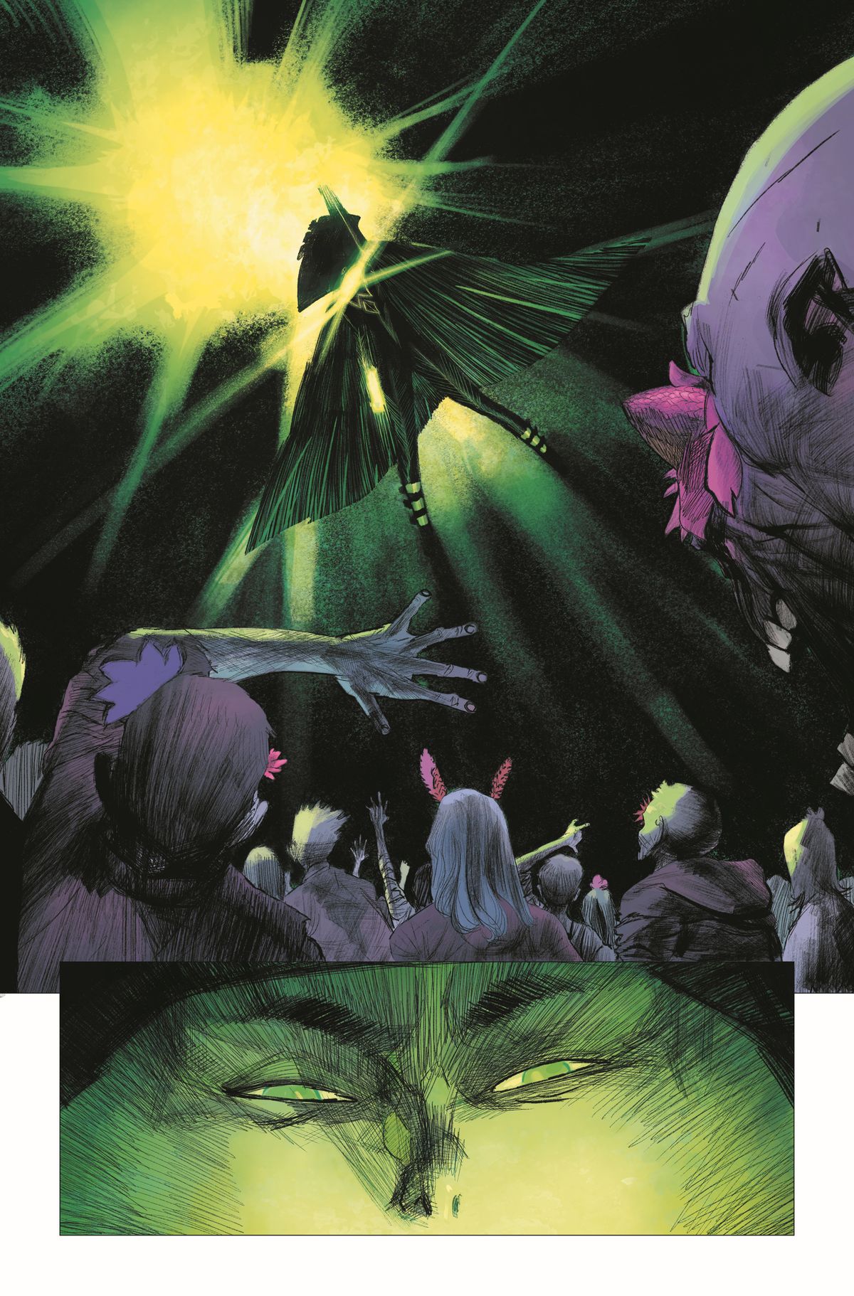 Art from Green Lantern: Dark #1