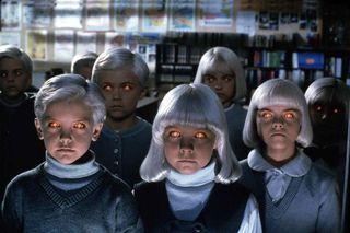 'The Midwich Cuckoos' was made into this 1995 movie Village Of the Damned