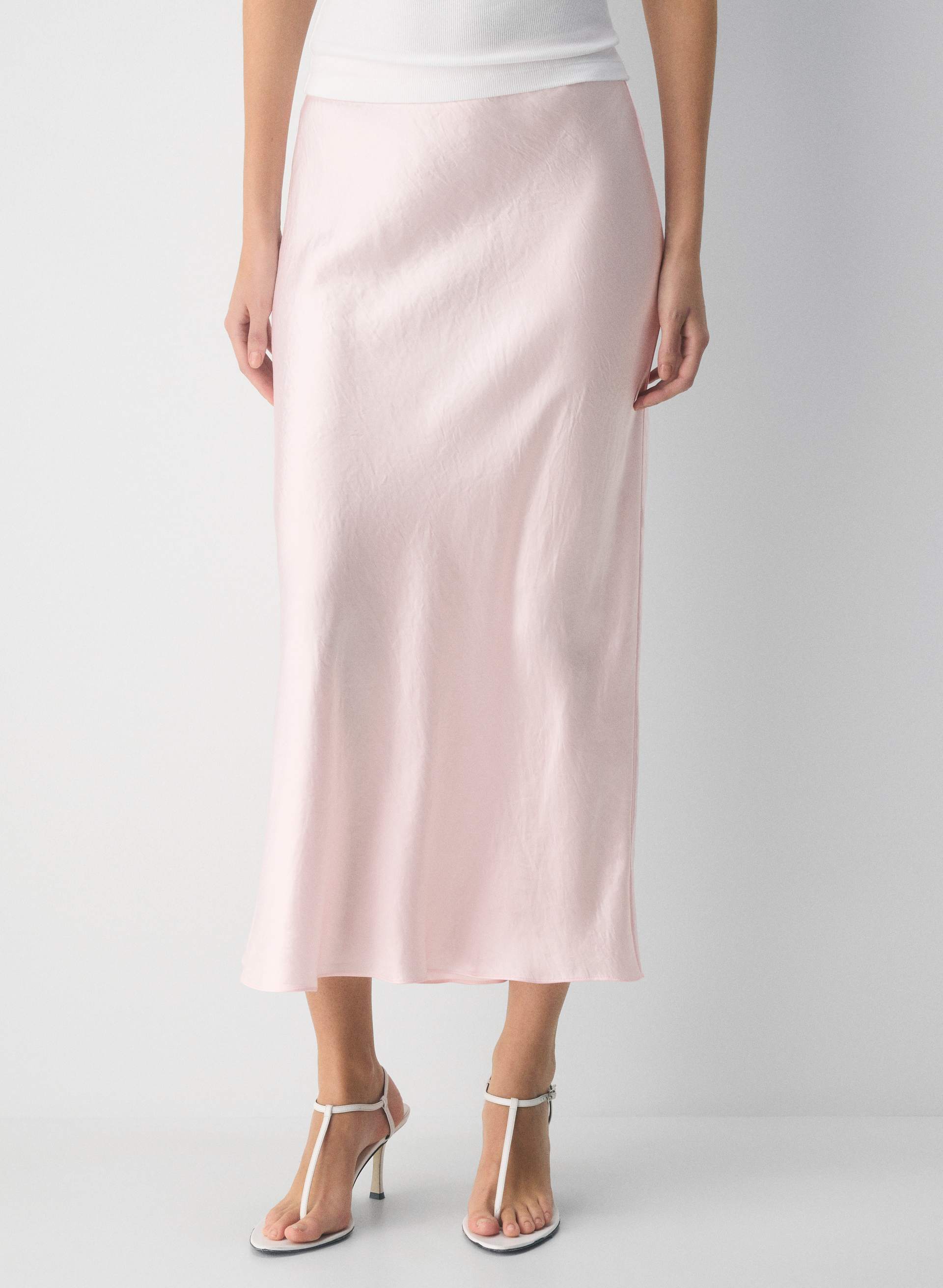 Slip Satin Maxi Skirt