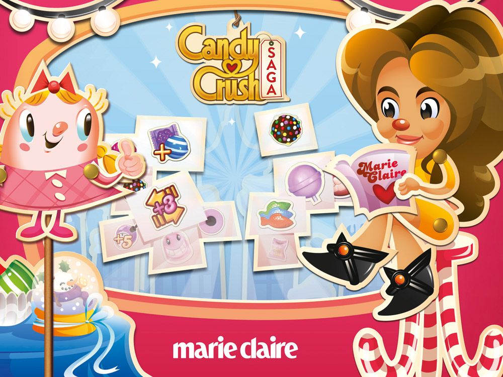 Candy Crush Marie Claire level 