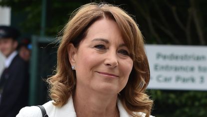 Carole Middleton seen at Day 11 of Wimbledon 2017 