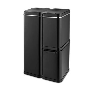 SONGMICS Trash Can, 2 x 8-Gallon Garbage Can for Kitchen, with 15 Trash Bags  2 Compartments, Plastic - Storage Bins & Baskets, Facebook Marketplace