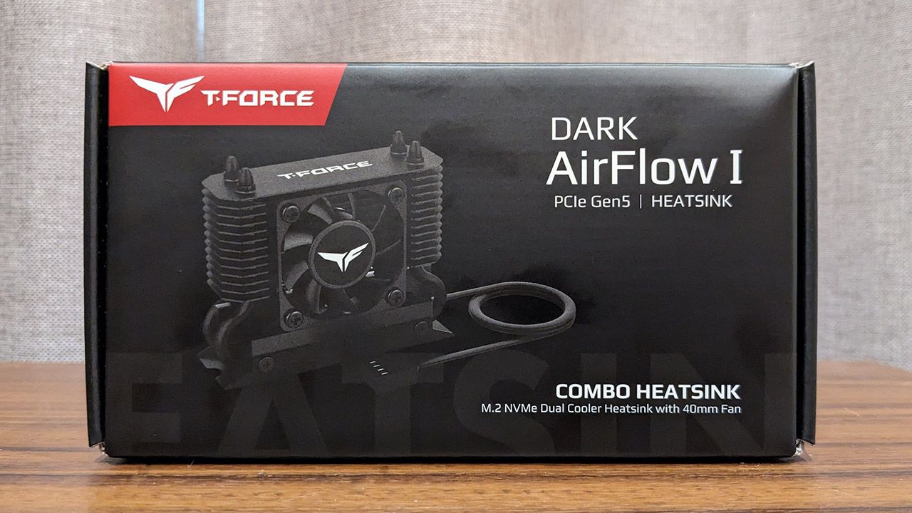 Team Group T-FORCE DARK Air Flow M.2 2280 SSD Cooler