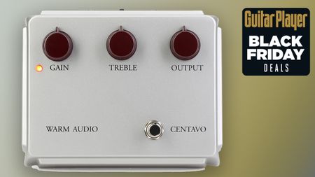 A photo composite of a Warm Audio Centavo in limited-edition silver 