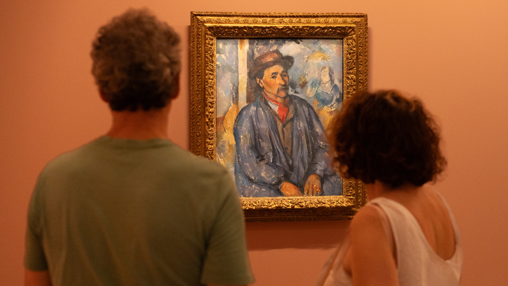 Cezanne painting at Musee Granet
