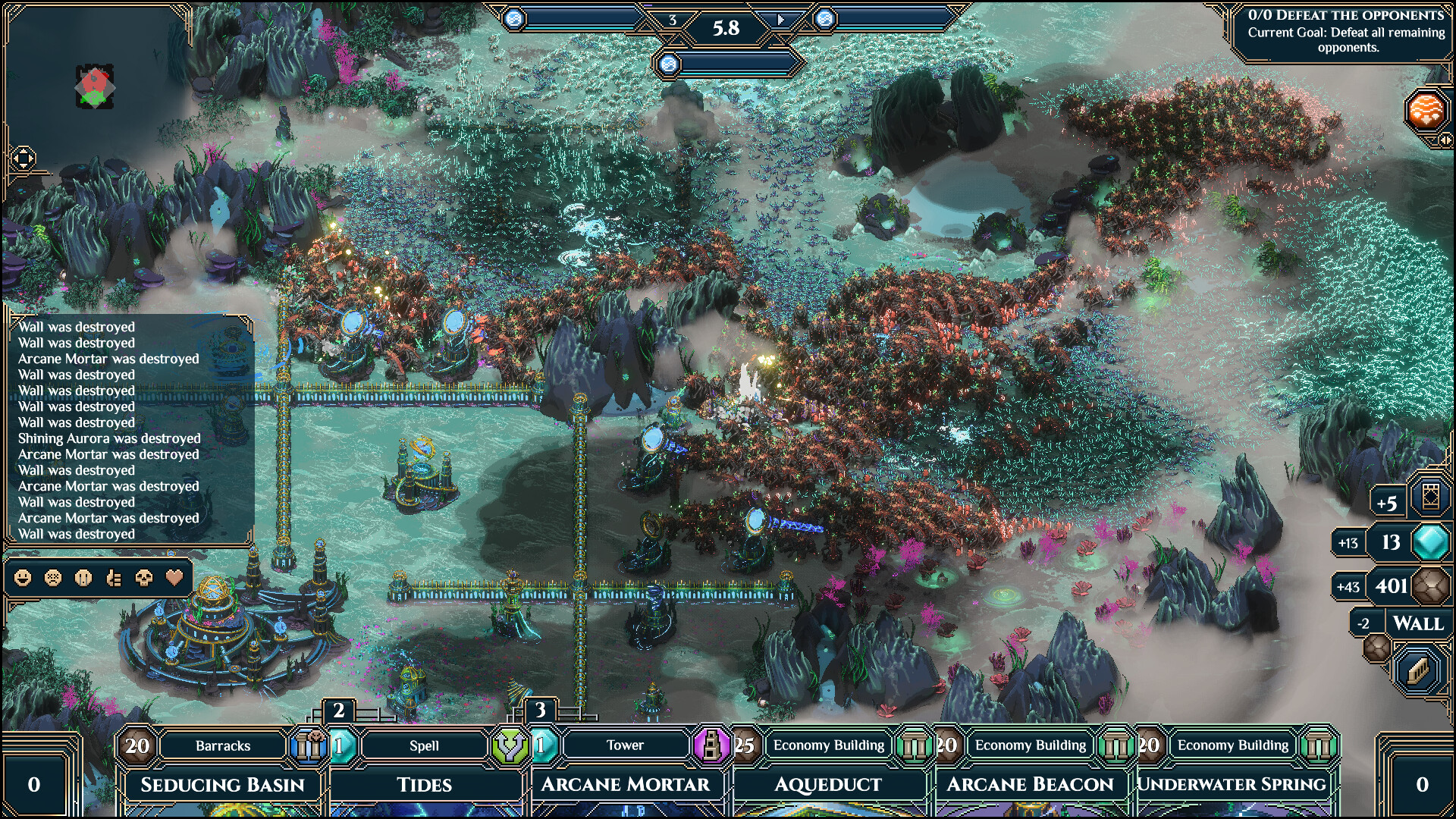 Warcana, deckbuilding RTS