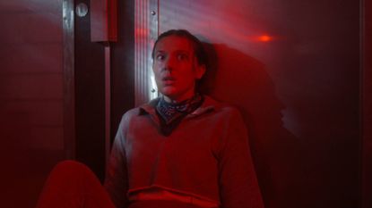 Millie Bobby Brown as Eleven in Stranger Things season 5