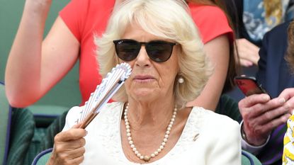 Queen Camilla's Wimbledon accessories are effortlessly chic 