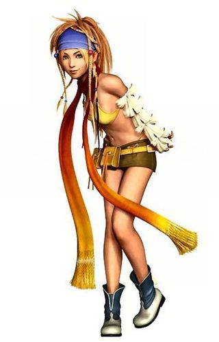 The lovable Rikku of Final Fantasy X and X-2.