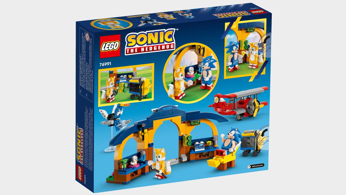 Tails&rsquo;s Workshop and Tornado Plane set and box