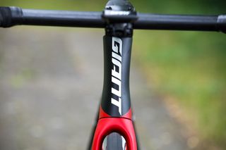 Tube shapes have changed and the headtube appears shorter on the new Giant Propel Disc