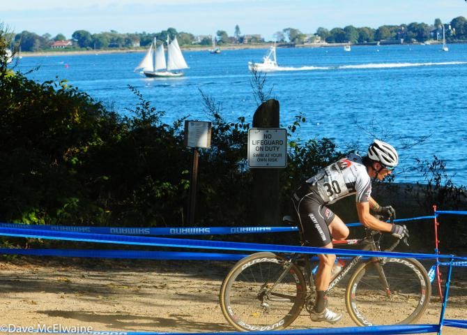Raphael Gagne (Rocky Mountain) passing by Gloucester Harbor