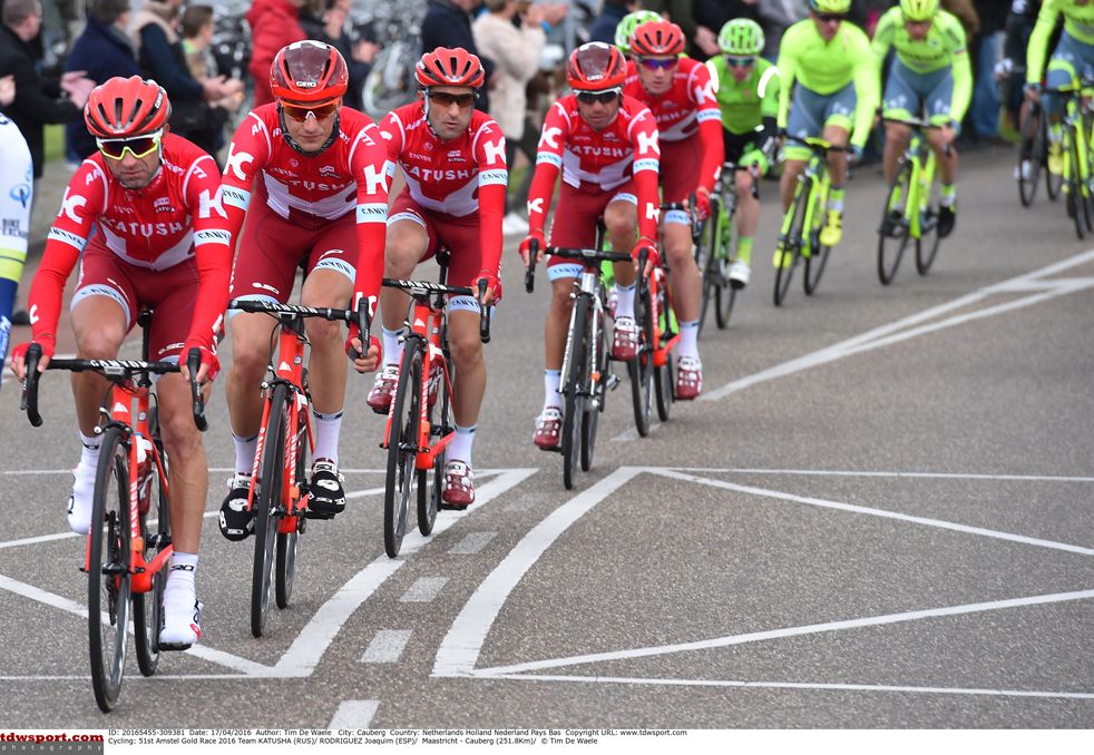 Katusha set the pace in Amtel Gold Race