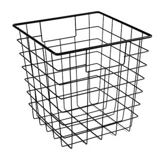 ClosetMaids Cubeicals Wire Bin in black