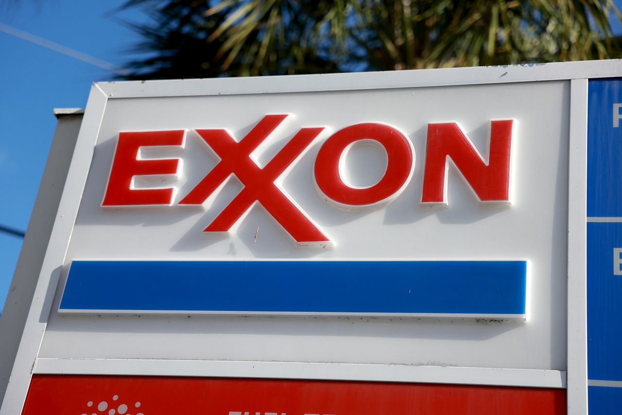 Exxon sign