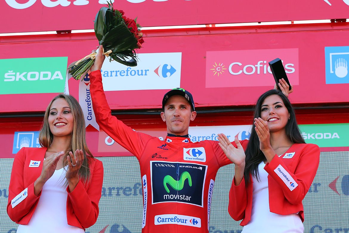 Ruben Fernandez (Movistar) took the race lead