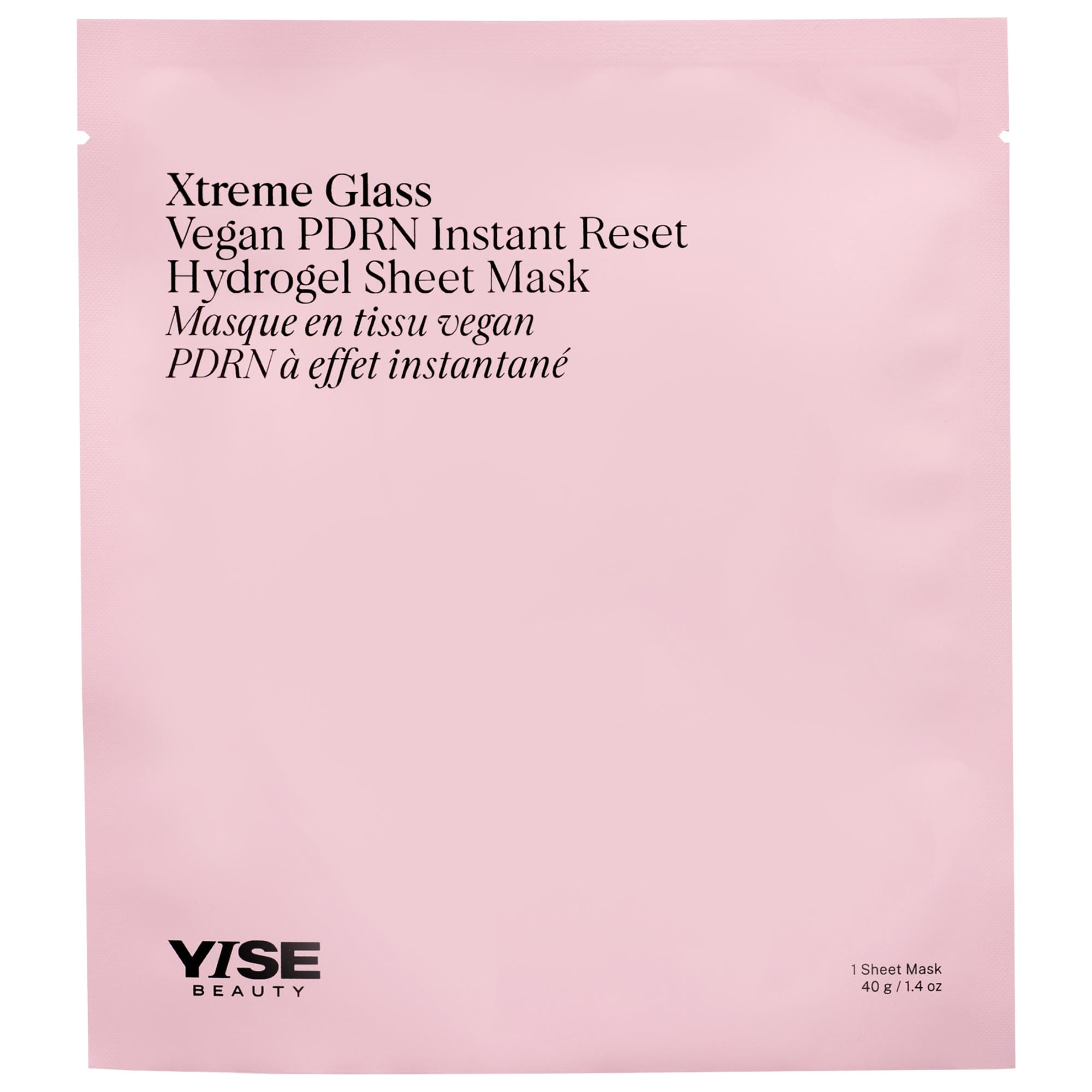 Xtreme Glass Vegan Pdrn Instant Reset Hydrating Sheet Mask
