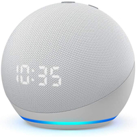 Amazon Echo Dot with clock: £59.99 £34.99 at Amazon
Alternatively, the upgraded version of the Amazon Echo Dot 4th generation, which has an LED display on the speaker that can show the time, also has a £15 saving. It may not be the same level of discount seen on the Echo Dot but it's still great value for money. 