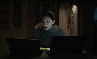 Rose searches on computers in The Night Agent season 2