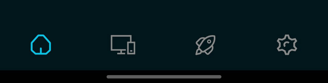 A screenshot of the Acer Predator Connect T7 app.
