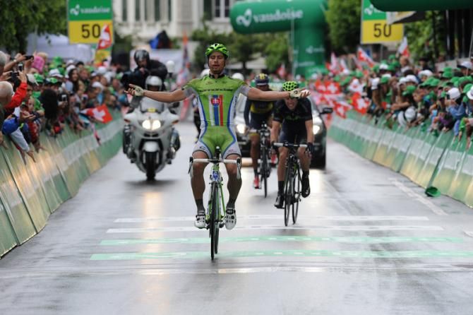Peter Sagan (Cannondale) wins Stage 3 of the Tour de Suisse