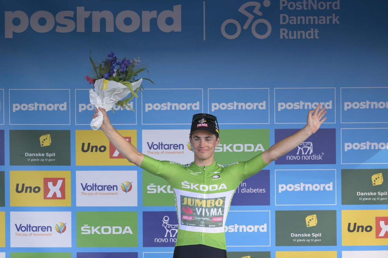 PostNord Danmark Rundt Tour of Denmark 2022 1st stage Allerod Koge 2226KM 16082022 Olav Kooij NED Team Jumbo Visma photo Szymon GruchalskiSprintCyclingAgency2022