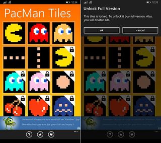 PacMan Tiles