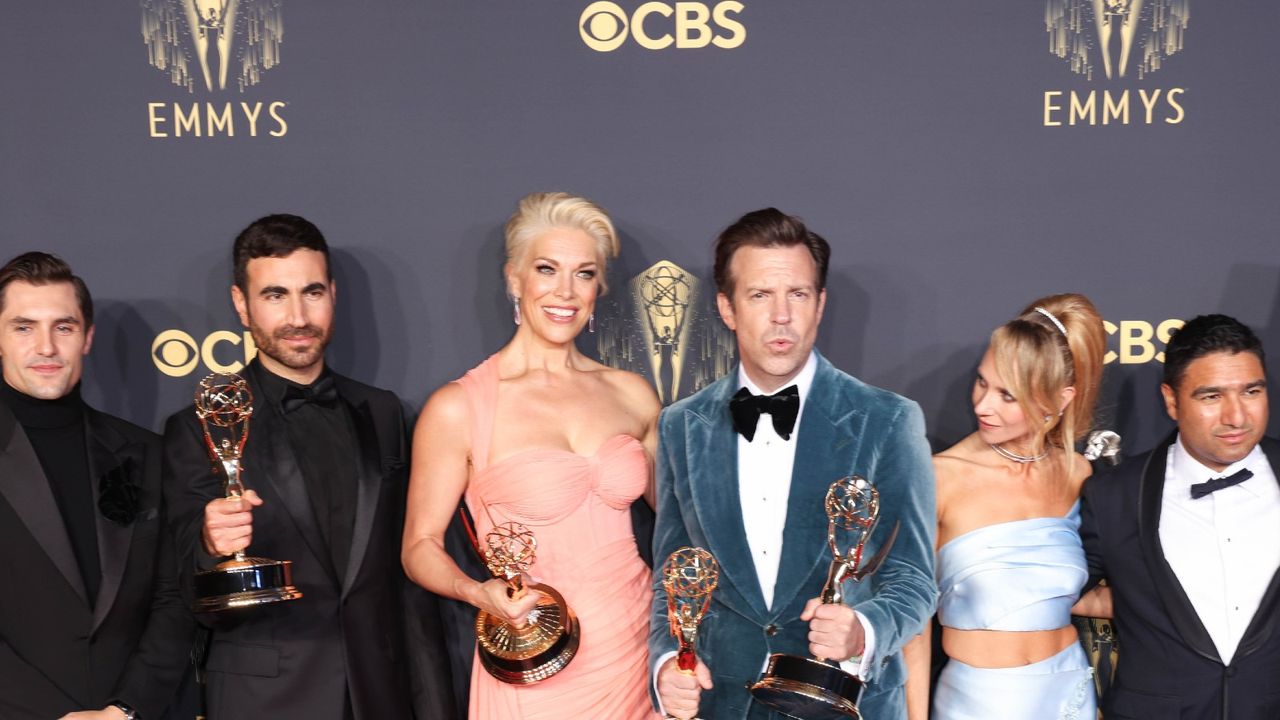 Sports comedy Ted Lasso scooped up some of the top prizes at this year&#039;s Emmys 