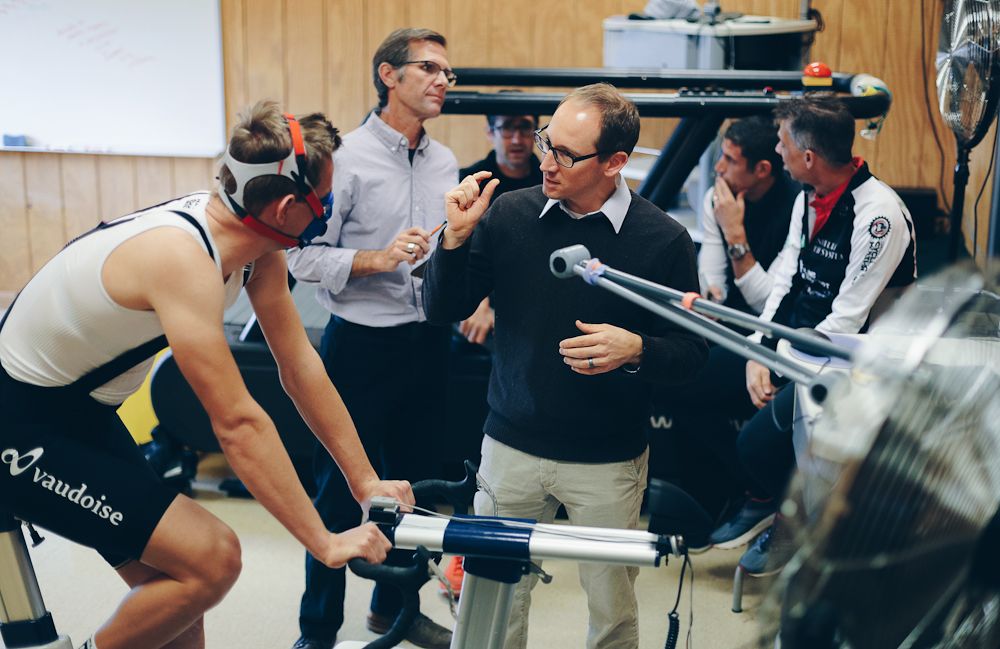 A Holowesko-Citadel rider undergoes testing at Furman University