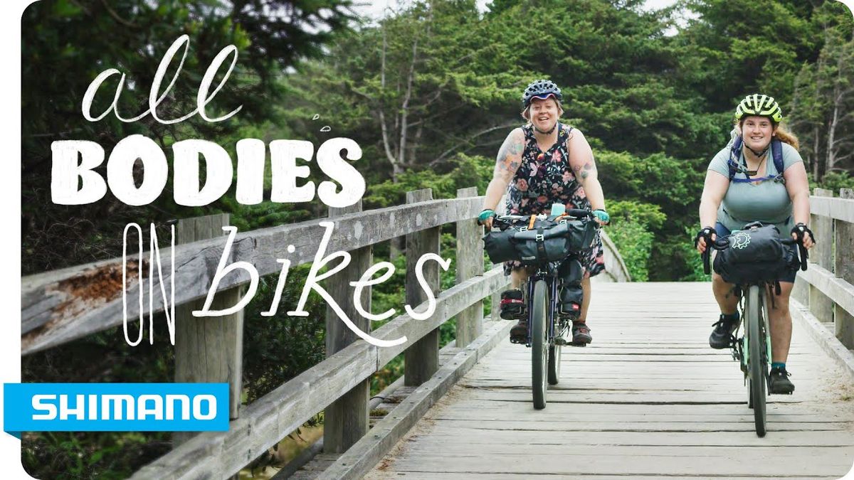 All bodies on bikes is a video about bikepacking and body image