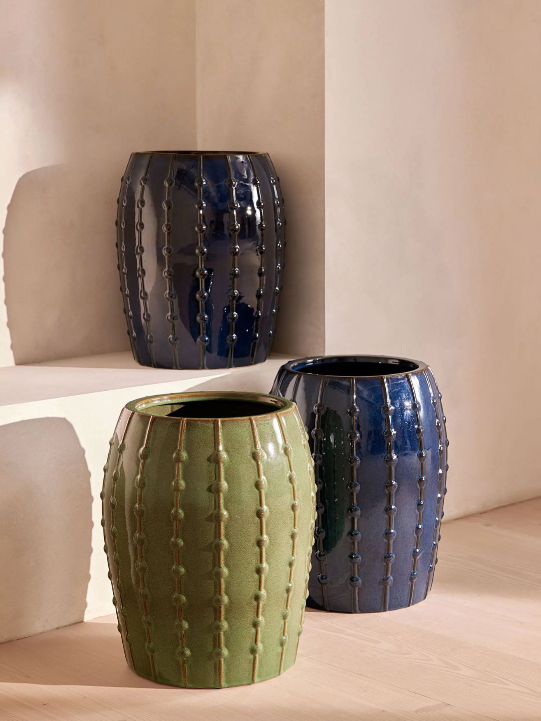 Soho Home, Arden Planter, Blue