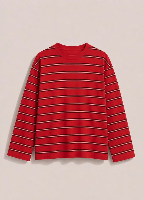 Long Sleeve Slouchy T-Knit