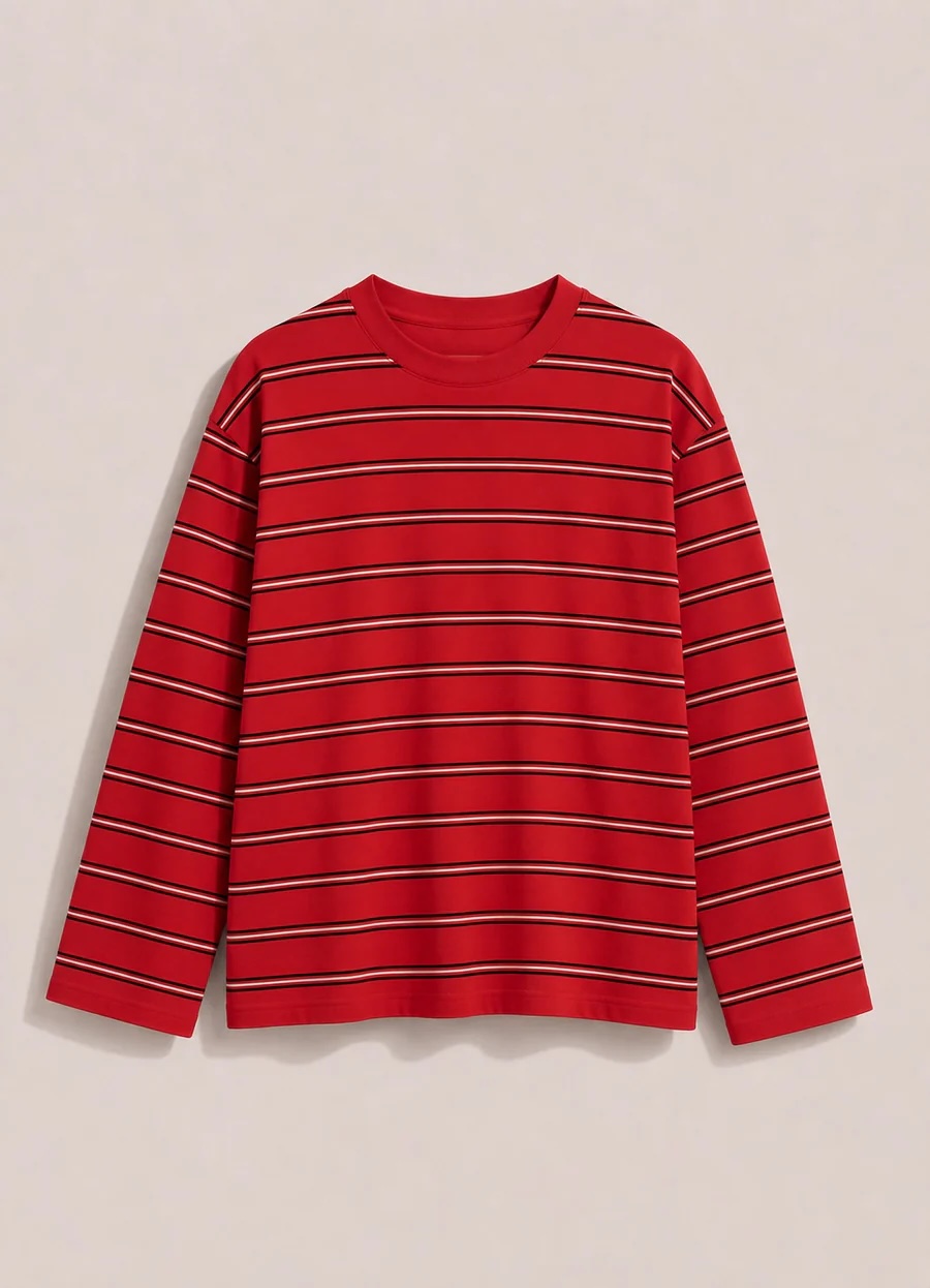 & Daughter, Long Sleeve Slouchy T-Knit