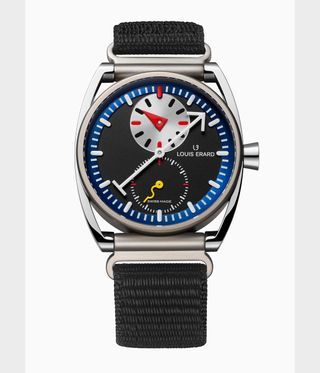 colourful watch: Louis Erard x Alain Silberstein for Stephen Silver Le Régulateur