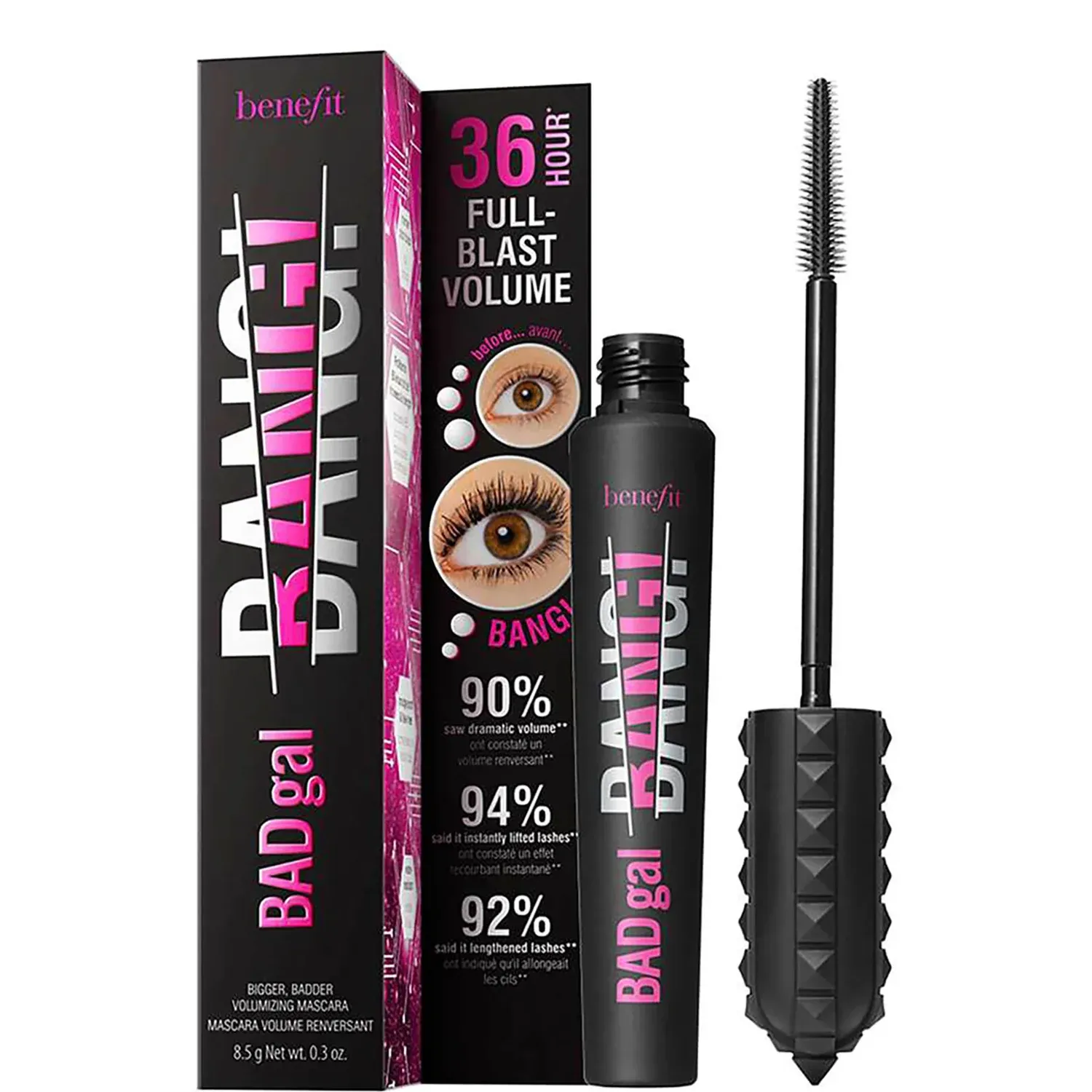 Benefit Badgal Bang! Volumizing Mascara - Pitch Black 8.5g