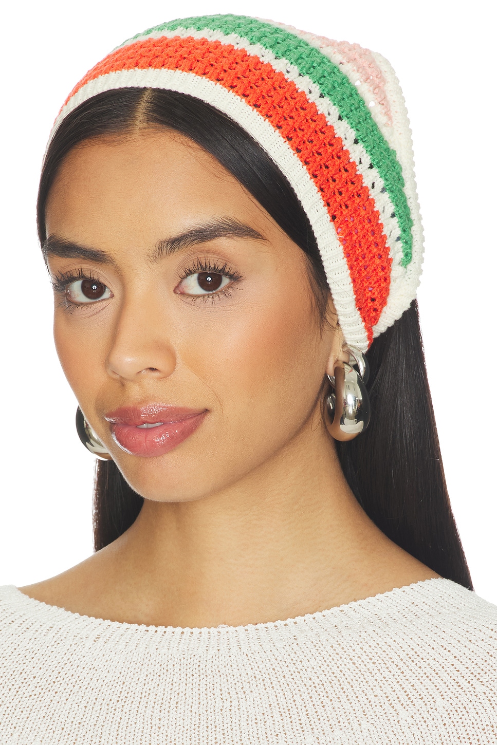 Perla Crochet Headscarf