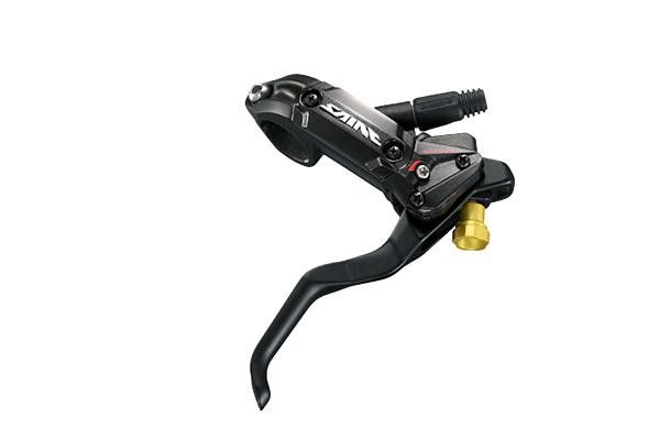 Brake levers are Servo Wave-equipped for fast pad engagement and excellent modulation.