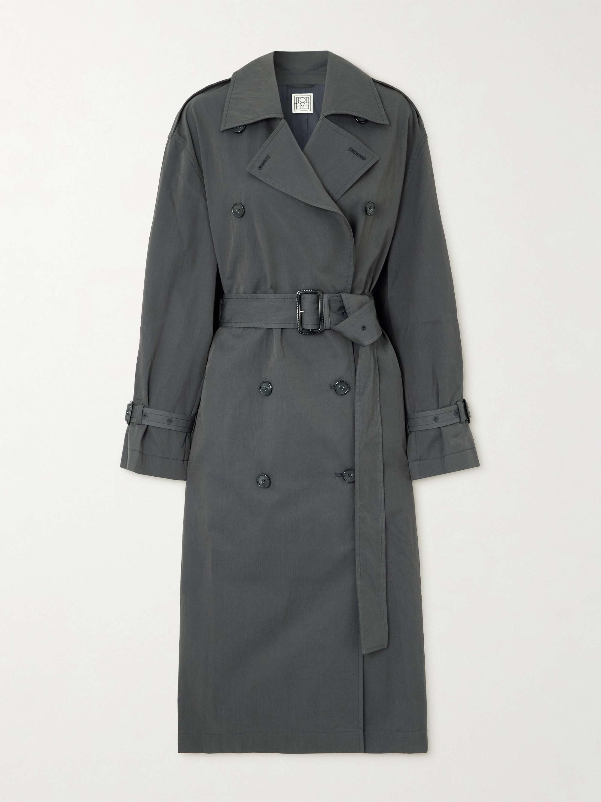 Garderob Belted Organic Cotton-Blend Trench Coat