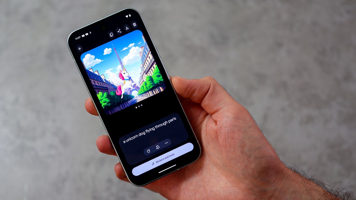 A photo of the Google Pixel 9