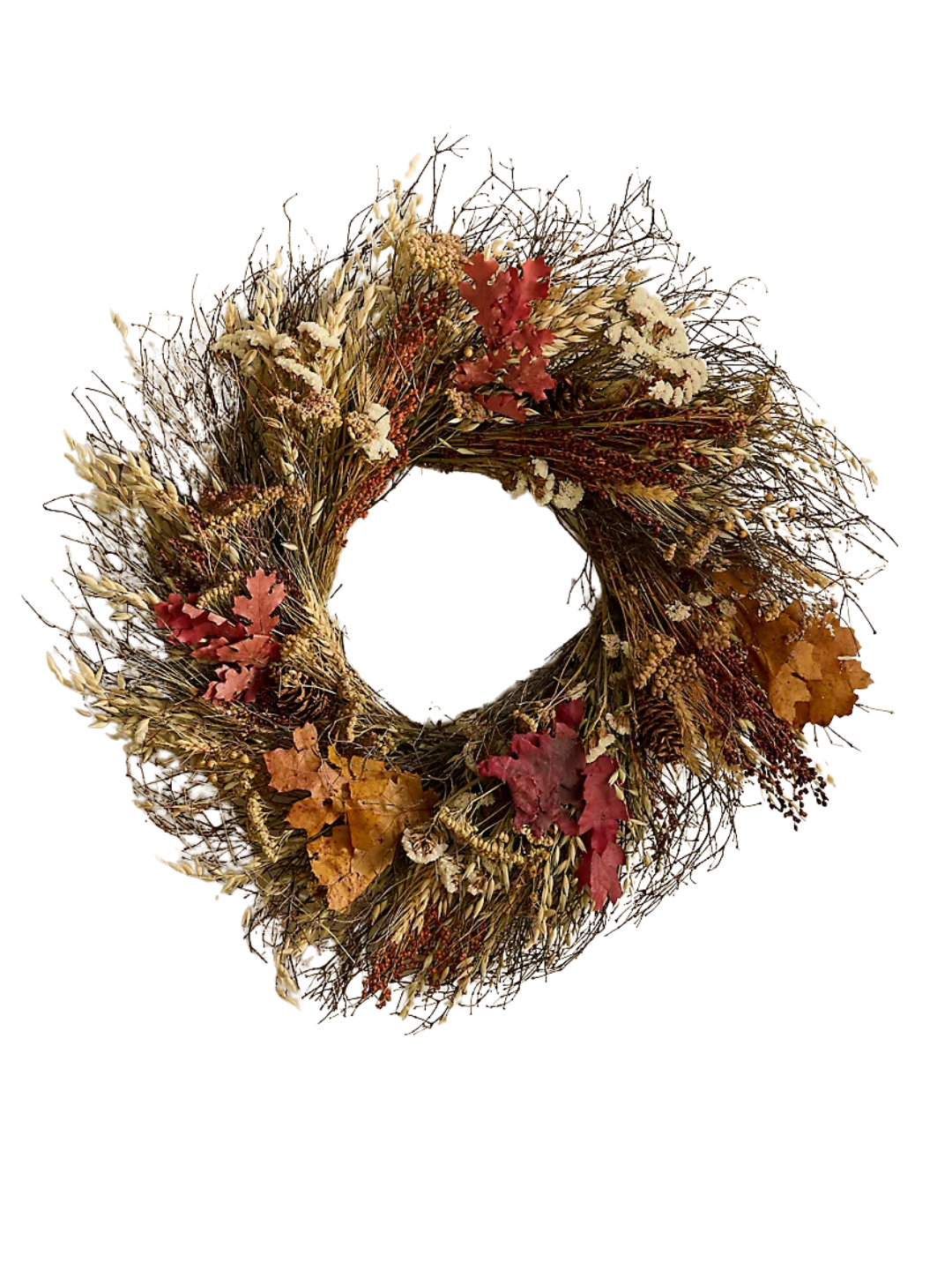 an autumnal wreath