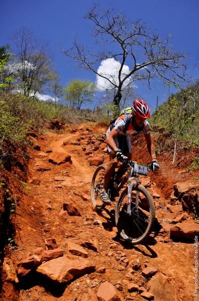 There were plenty of rocky descents on stage 5.