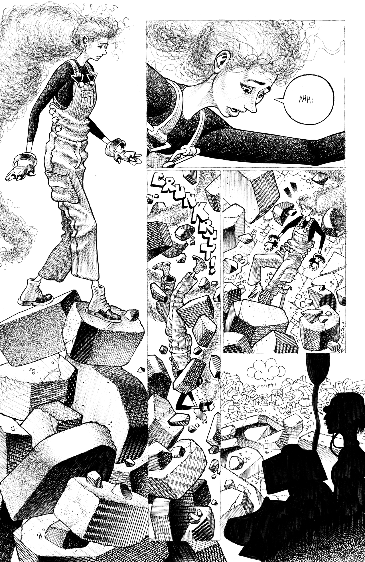 Art from Faceless and the Family #1.