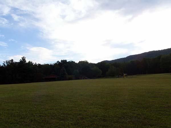 It's quiet before the race in Stokesville, but it will be a buzzing venue this weekend.