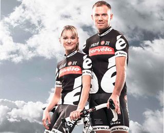 Claudia Hausler and Thor Hushovd, Cervelo Test Team