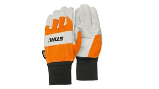 Stihl Function MS Protect cut-protection garden gloves on white background