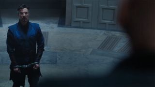 Doctor Strange meets Professor Xavier in Doctor Strange In The Multiverse of Madness