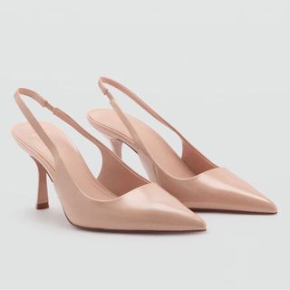 Mango Pointed Toe Heel Shoes